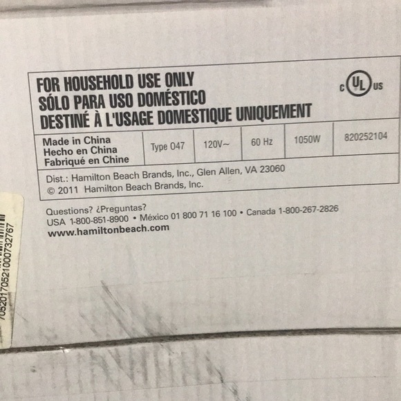 ✨🆕BNIB!SEALED!Hamilton Beach Stainless Steel Toaster Oven - Silver✨ - Picture 8 of 11